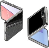 Spigen Airskin Glitter Crystal Galaxy Z Flip 6 Telefon tok - Átlátszó