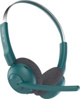 JLAB Go Work Pop Bluetooth Call Center Fejhallgató Headset - Kékeszöld