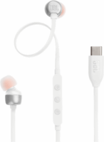 JBL Tune 310C USB Type-C Vezetékes In-Ear Fülhallgató Headset - Fehér