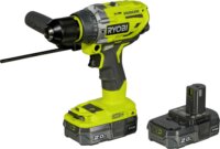 Ryobi R18PD7-220B Akkus Ütvefúró-csavarozó készlet + 2x18V Akku