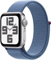 Apple Watch SE3 GPS (44mm) Okosóra - Ezüst Alumínium/Kék Sport Pánt