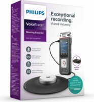 Philips DVT 8115 Voice Tracer Meeting Recorder Diktafon 8GB - Szürke