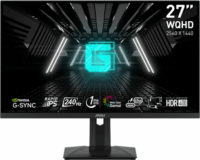 MSI Gaming 27" WQHD G274QPX Rapid IPS LED Monitor - Fekete