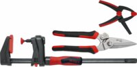 Bessey DIY Set SET1-A Asztalos szorító + Lemezvágó olló készlet