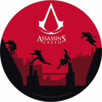 ABYstyle Assassin's Creed Kör Egérpad - Mintás S 215mm