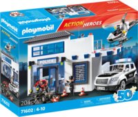 Playmobil 71602 Action Heroes - Rendőrkapitányság elfogott gengszterrel