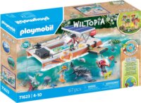 Playmobil 71623 Wiltopia - Korallzátony motorcsónakkal