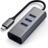 Satechi ST-TC2N1USB31AM Aluminium Type-C Dokkoló - Szürke