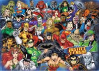 Ravensburger 12000565 - DC Comics Challenge Justice League Puzzle 1000 darabos