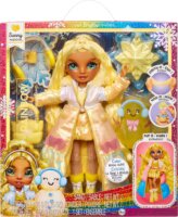 Rainbow High Winter Wonderland Doll - Varázslatos téli világ Sárga Sunny baba