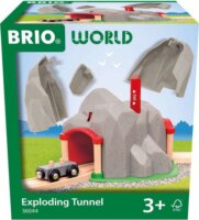 BRIO World Vonatpálya Alagút kiegészítő Robbanási Funkcióval