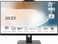 MSI Business Modern AM272P 12M-841XEU All-In-One Számítógép (27" FHD / i3-1215U / 8GB / 512GB M.2 / INT) - Fekete