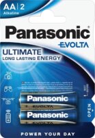 Panasonic EVOLTA LR6EGE/2BP Szupertartós alkáli ceruzaelem AA (2db/csomag)