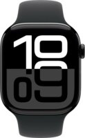 Apple Watch Series 10 Aluminium 46mm Cellular 4G/LTE Okosóra M/L Sport szíjjal - Fekete