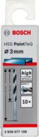 Bosch Ø 3,0 x 33/61mm HSS PointTeQ Hengeres Fémfúró 10db