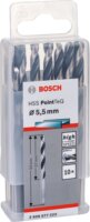 Bosch Ø 5,5 x 57/93mm HSS PointTeQ Hengeres Fémfúró 10db