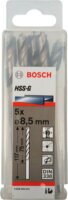 Bosch Ø 8,5 x 75/117mm HSS-G Hengeres Fémfúró 5db