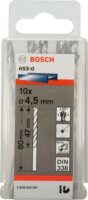 Bosch Ø 4,5 x 47/80mm HSS-G Hengeres Fémfúró 10db