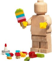 Room Copenhagen LEGO Wooden Gyerekszoba Fa LEGO figura Dekoráció 27cm