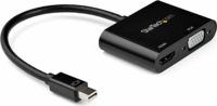 StarTech MDP2VGAHD20 MiniDisplayPort apa - HDMI / VGA anya Adapter - Fekete