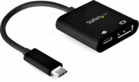 StarTech CDP2DP14UCPB USB-C apa - USB-C / DisplayPort 1.4 anya Adapter - Fekete