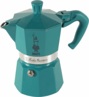 Bialetti Moka Express 3TZ Winter Wonderland Kotyogós Kávéfőző - Türkiz