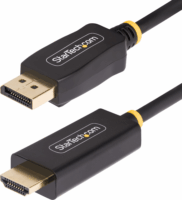 StarTech 10F-DP-HDMI-4K60 DisplayPort 1.4 - HDMI 2.0 Kábel 3m - Fekete