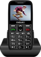 Evolveo EP-601 XR EasyPhone Nagy nyomógombos telefon - Fekete