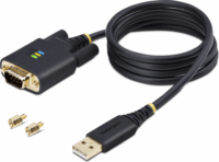 StarTech 1P3FFCB-USB-SERIAL USB-A apa - RS232 apa Adapter - Fekete