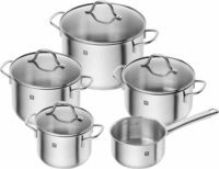 Zwilling Flow Saucepan Edénykészlet - Ezüst (5 részes)