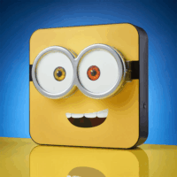 Numskull 3D Asztali LED lámpa - Minions Bob Face