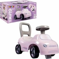 Smoby Auto Ride-on átalakítható járássegítő bébitaxi - Rózsaszín