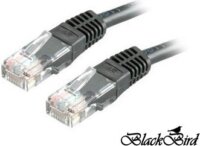 BlackBird BH1518 UTP Cat6 Patch kábel 20m - Fekete