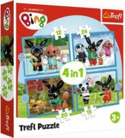 Trefl 34631 - Bing és az évszakok 4 az 1-ben 12 -15 - 20 - 24 darabos puzzle