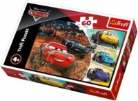 Trefl 17327 - Verdák 3 Villám McQueen a barátaival 60 darabos puzzle