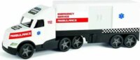 Wader Magic Truck Action Ambulance Mentő kamion 79cm - Fehér