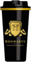 Thumbs up! Harry Potter Dupla falú utazó Termosz bögre 450ml - Fekete mintás