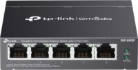 TP-Link DS105GP Omada Fémházas 5-port 10/100/1000Mbps PoE Gigabit Switch