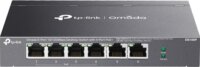 TP-Link DS106P Omada Fémházas 6-port 10/100 Mbps PoE+ Switch