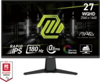 MSI 27" MAG 275QF 16:9 QHD Rapid IPS Gaming Monitor