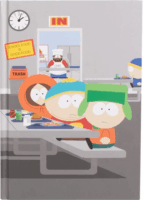 Thumbs up! 60 lapos A5 vonalas South Park jegyzetfüzet - Mintás