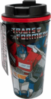 Thumbs up! Transformers Dupla falú utazó Termosz bögre 450ml - Fekete mintás