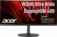 Acer 34" XZ342CU Nitro 21:9 QHD VA Ívelt Gaming Monitor