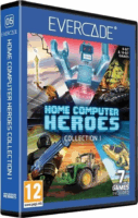 Evercade #C5 Home Computer Heroes Collection 7az 1ben Retro Multi Game játékszoftver Cartridge