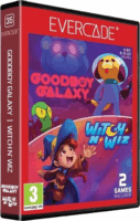 Evercade #35 Goodboy Galaxy/Witch N’ Wiz 2az 1ben Retro Multi Game játékszoftver Cartridge