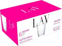 LAV Artemis LV-ART256F Long Drink 415ml koktélos pohár szett 6 darabos