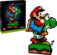 LEGO® Super Mario World: 71438 - Mario & Yoshi dekoráció mozgó részekkel