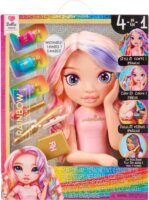 Rainbow High Styling Head Playset - Simkelhető és fésülhető Baba