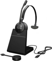 Jabra Engage 55 SE Wireless DECT USB-C UC Call Center Mono Headset Állvánnyal - Fekete