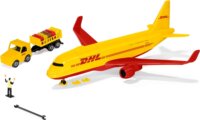 Siku DHL teherszállító repülőgép model jármű kiegészítőkkel - Sárga